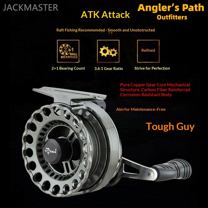 Ice Fishing Line - รอกตกปลา YI CHAO Atk Raft ทนน้ำเค็ม
