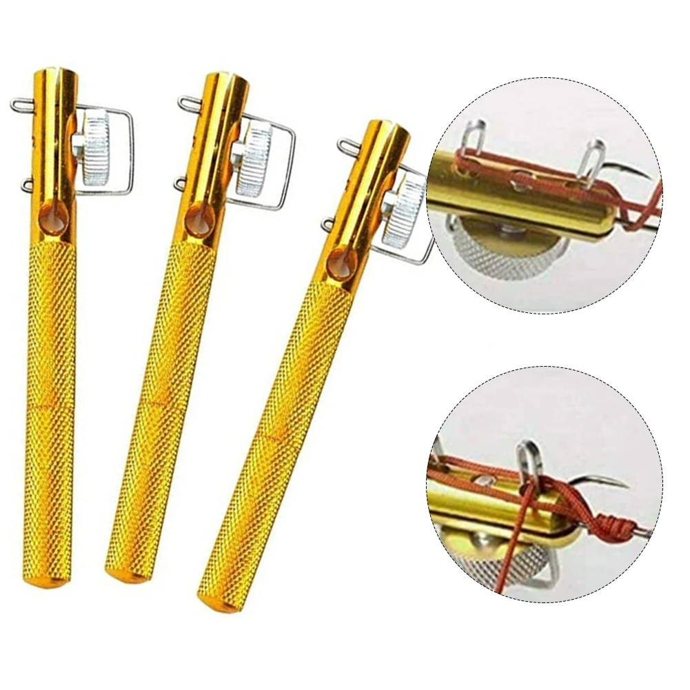 Fishing Line Winder - 1X เอ็นตกปลาอุปกรณ์คอนแทกเตอร์อลูมิเนียมอัลลอยด์สำหรับใช้ในเอ็นตกปลาพื้นที่
