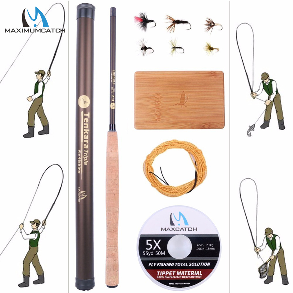 Fishing Line Box - Maximumcatch 9-13FT V-Tenkara Rod ชุด IM10/36T