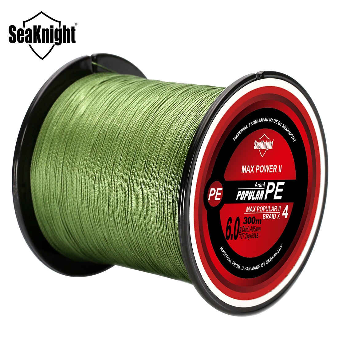 Ice Fishing Line - ซีรีย์ทริปเซอิดอนสายเบ็ดตกปลามัลติฟิลาเมนต์4เส้นยาว300เมตรสาย PE แบบถัก15lb 20lb 30lb 25lb