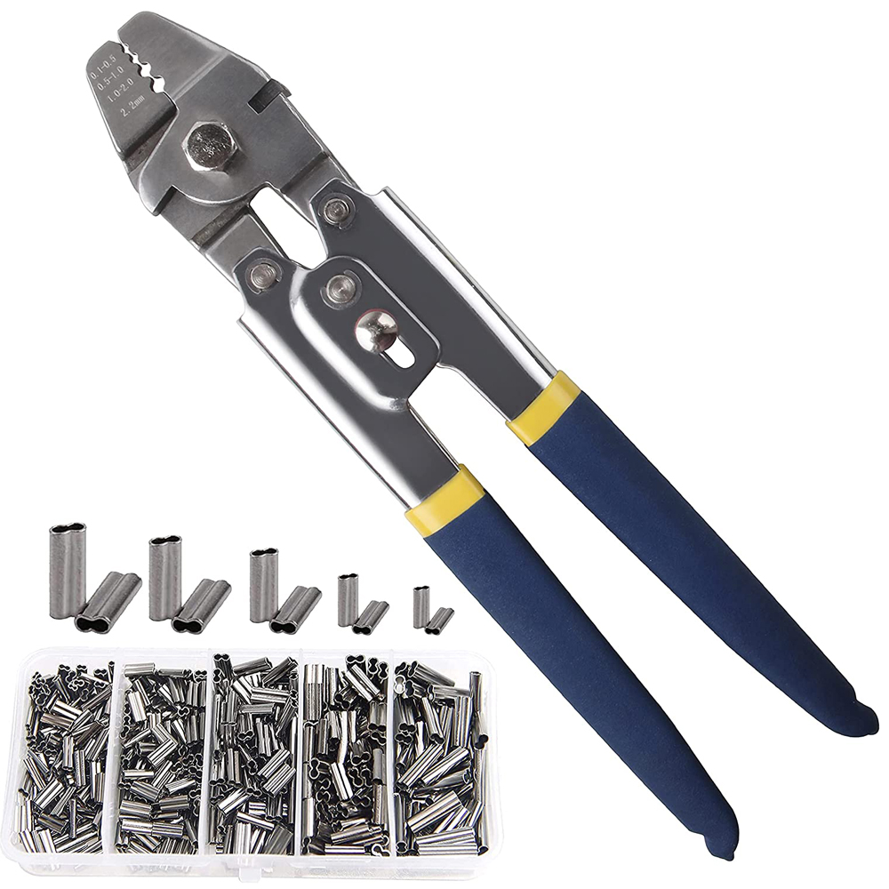 300Pcs Crimp ตกปลาชุด Crimping - Leader Line บทวิจารณ์และราคา