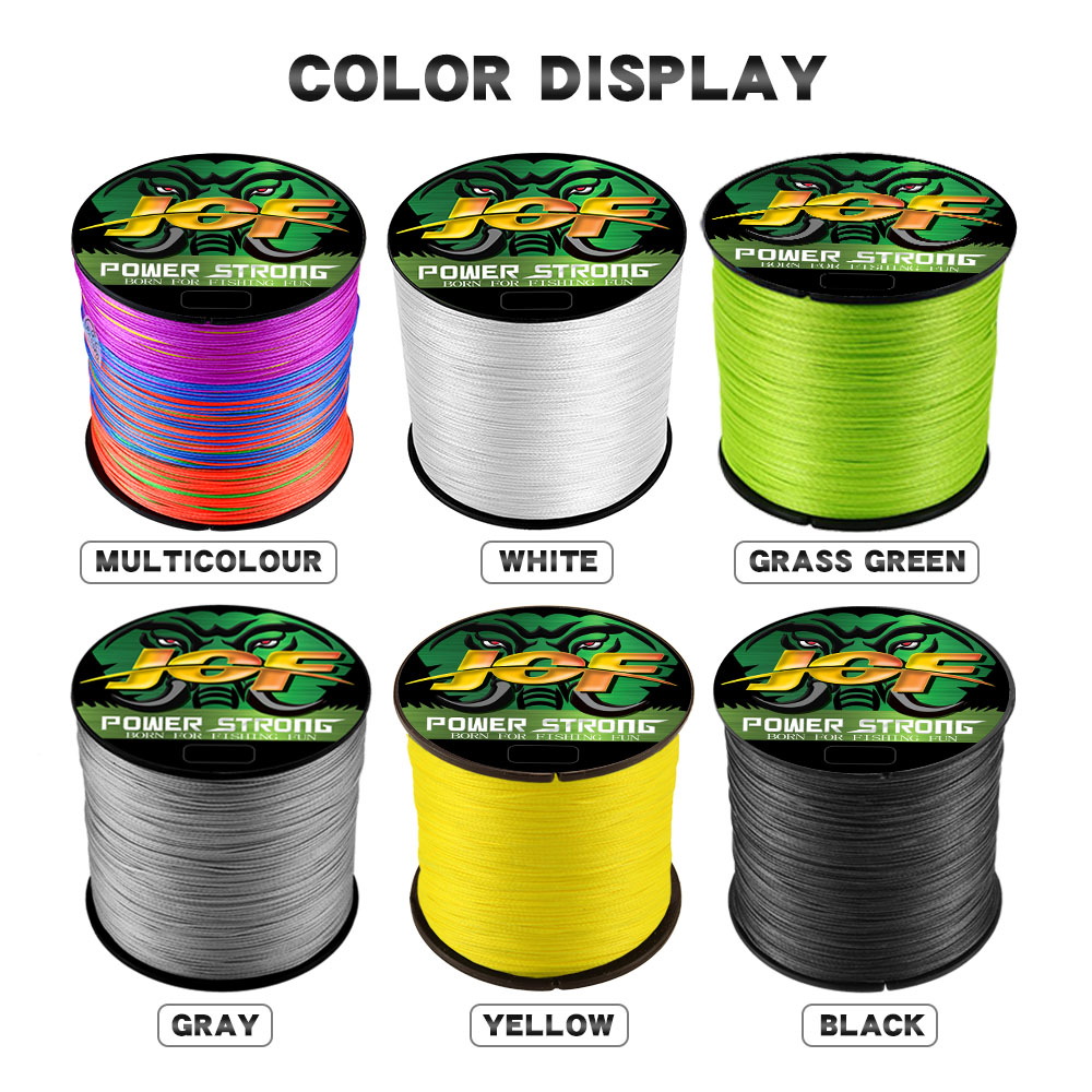 JOF 4 Strands สายตกปลา 300/100 - Copolymer Line บทวิจารณ์และราคา