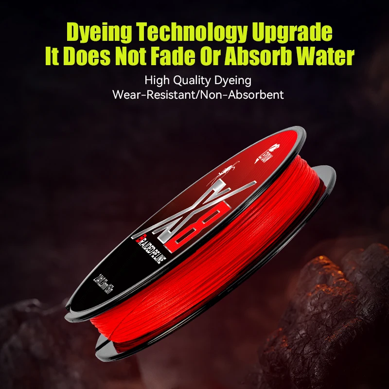 LEYDUN ไม่ซีดจางสีแดงสายตกปลา  - Ice Fishing Line บทวิจารณ์และราคา