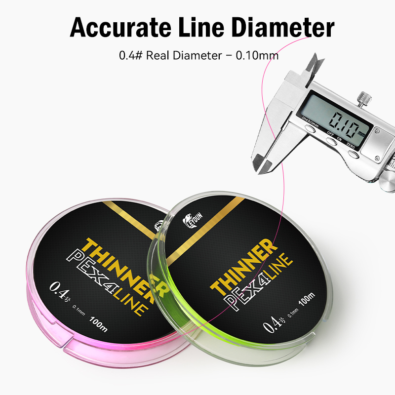 สายเอ็นตกปลา Leydun Micro THIN - Copolymer Line บทวิจารณ์และราคา