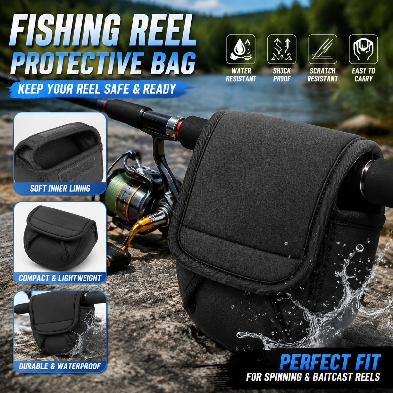 กระเป๋าป้องกันรอกตกปลา กระเป๋า - Fishing Line Box บทวิจารณ์และราคา