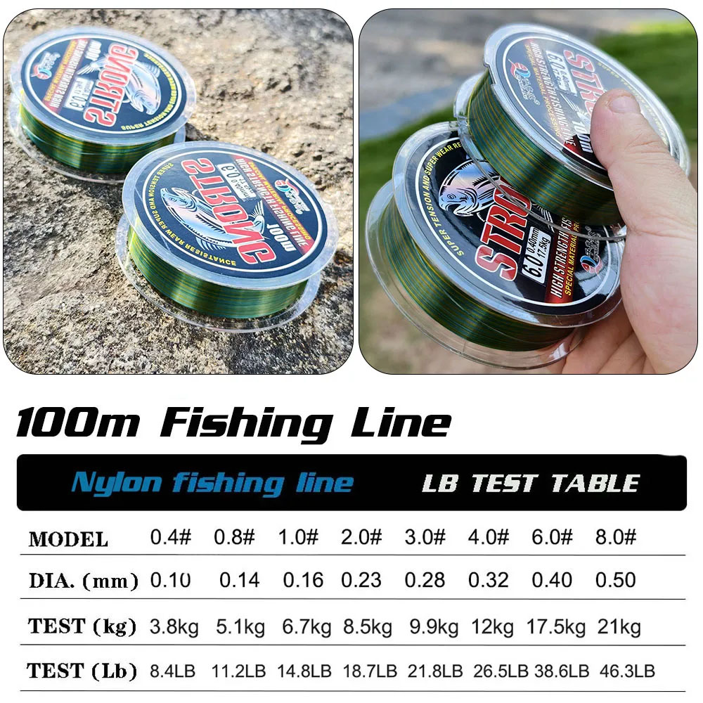 สายเอ็นฟลูออโรคาร์บอนชนิดโมโนฟ - Fluorocarbon Line บทวิจารณ์และราคา