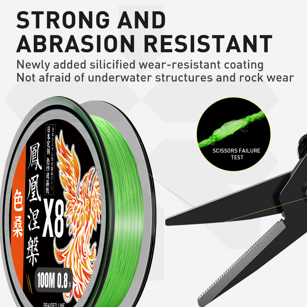 ZUKIBO Phoenix 8 Strand PE สาย - Ice Fishing Line บทวิจารณ์และราคา